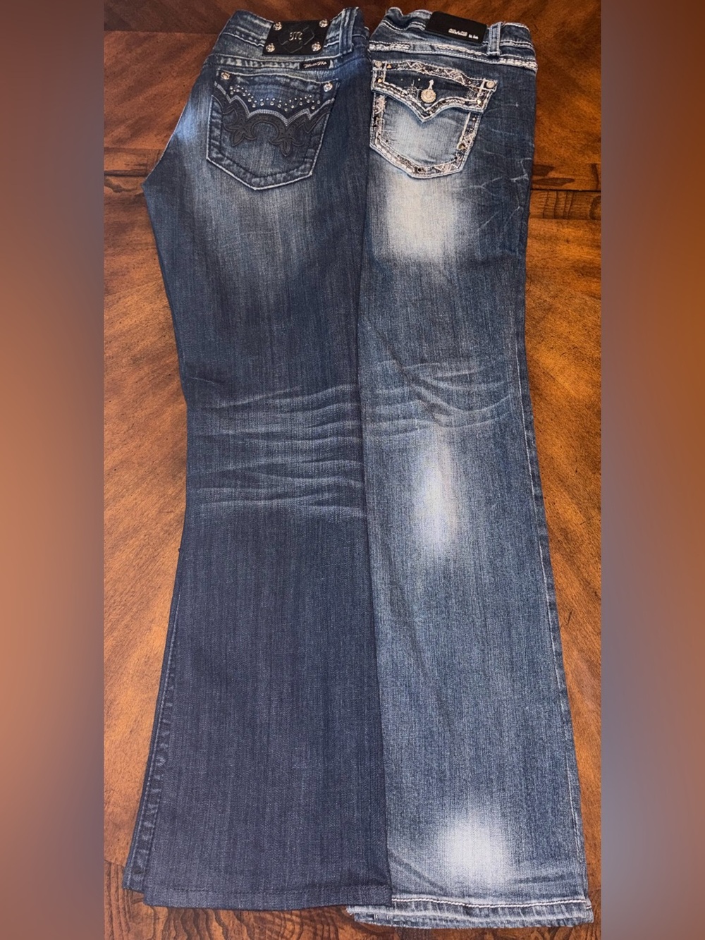Miss Me & Grace in LA Embellished Bootcut Jeans Bundle Size 29